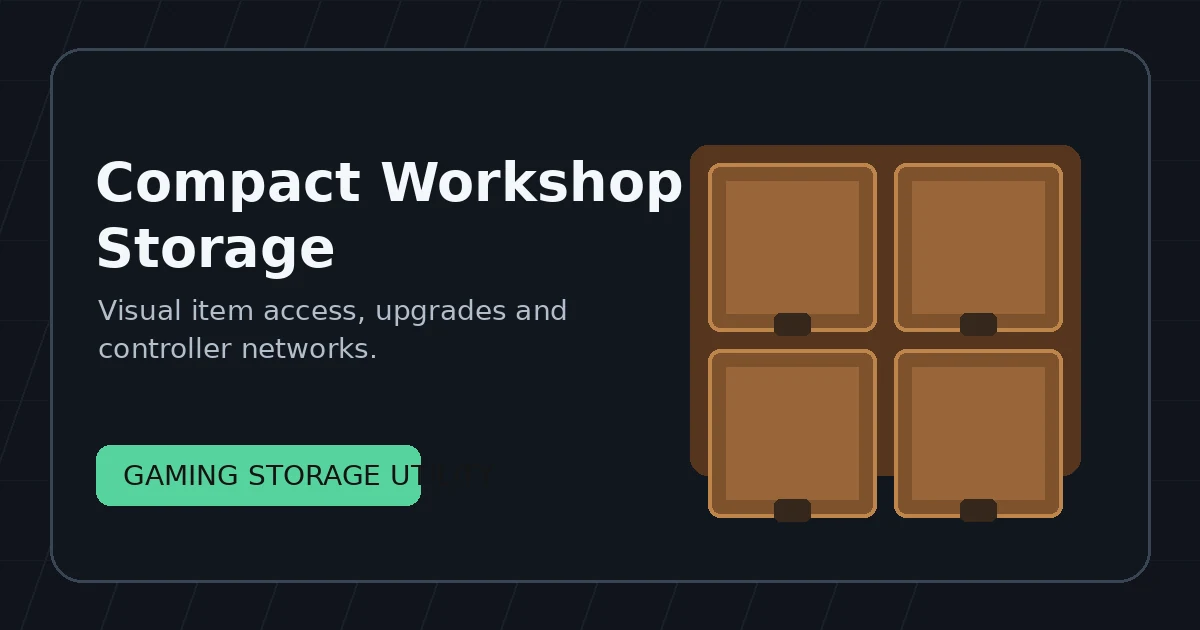 Storage drawer blocks illustration